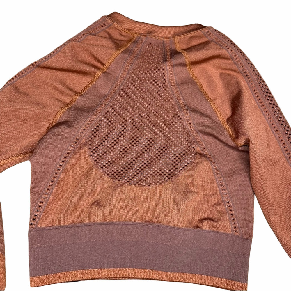 Athleta Top Legend Shine Workout Long Sleeve Running Allyson Felix XXSMALL - Picture 9 of 15